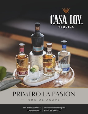 Tequila Casa Loy tipo añejo 750 ml