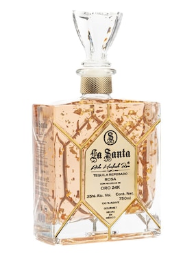 Tequila La Santa Pink Reposado tipo Reposado 750 ml