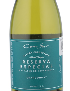 Vino blanco Cono Sur Reserva especial Chardonnay 750 ml