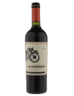 Vino tinto La Poderosa Melbec 750 ml