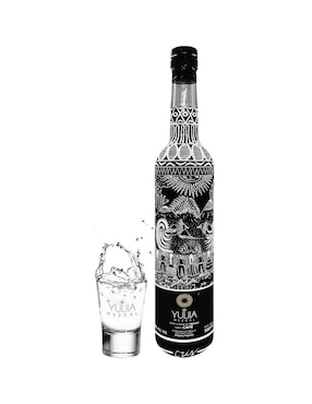 Licor de mezcal Yuliia  sabor café mlca 500 ml