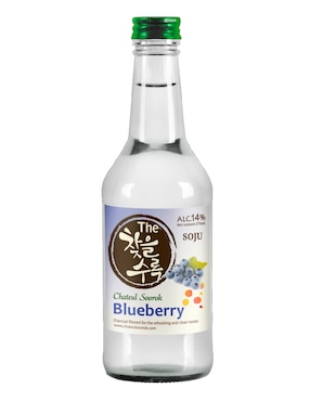 Sake frutales Chateul Soorok sabor mora azul 375 ml