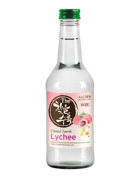 Sake frutales Chateul Soorok sabor lichi 375 ml