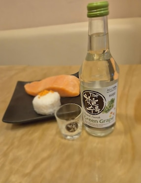 Sake frutales Chateul Soorok sabor uva 375 ml