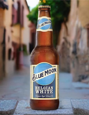 Set de cerveza Blue Moon lager herbal y cítrico 12 pack 355 ml