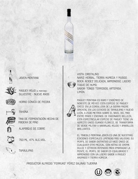 Mezcal El Tinieblo Joven 750 ml