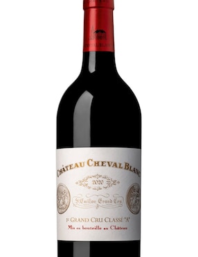 Vino tinto Chateau Cheval Blanc Premier Grand Cru Classé A merlot y cabernet franc 750 ml