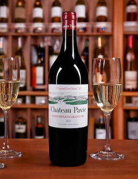 Vino tinto merlot Chateau Pavie Francia 750 ml