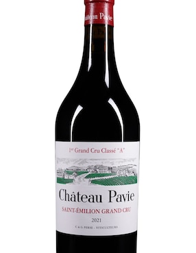 Vino tinto merlot Chateau Pavie Francia 750 ml