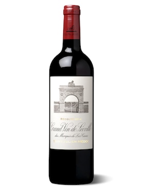 Vino tinto Leoville Las Cases cabernet sauvignon merlot cabernet franc y petit verdot 750 ml