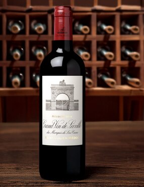 Vino tinto Leoville Las Cases cabernet sauvignon merlot cabernet franc y petit verdot 750 ml