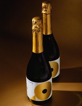 Set de vino espumoso Chardonnay Vinos Del Oeste Juego de Pelota 10 México 750 ml
