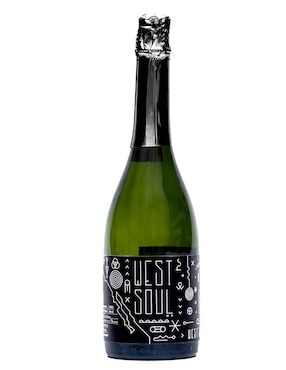 Vino espumoso blanco Chardonnay Vinos Del Oeste West Soul México 750 ml