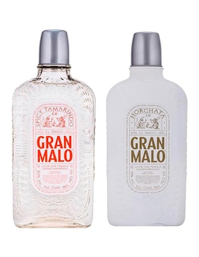 Licor de tequila Gran Malo sabor tamarindo 750 ml