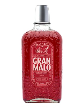 Licor de tequila Gran Malo sabor dulce 750 ml