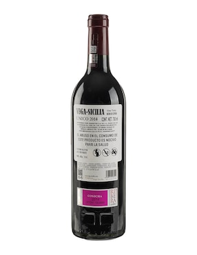 Vino tinto Vega Sicilia tinto fino y cabernet-Sauvignon 750 ml