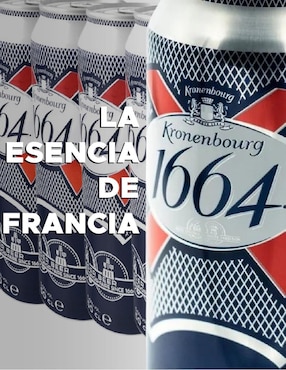 Cerveza clara Kronenbourg amargo 24 pack 500 ml