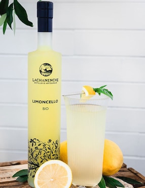 Licor digestivo de limón Lachanenche Limoncello orgánico 500 ml