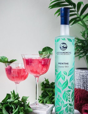 Licor digestivo de menta Lachanenche 500 ml
