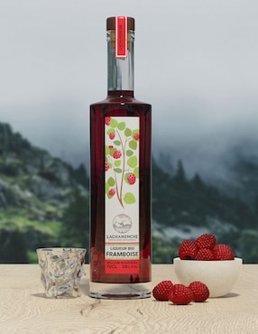 Licor digestivo de frambuesa Lachanenche 700 ml