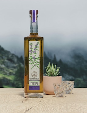 Licor de hisopo Lachanenche sabor especias orgánico 700 ml