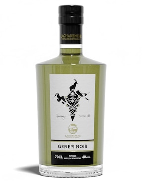Licor digestivo de Génépi Lachanenche Negro Artemisia Spicata 700 ml