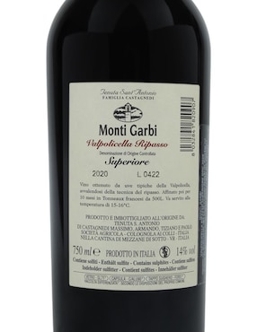 Vino tinto Tenuta San Antonio Sant´Antoniomonti Garbi corvina 750 ml