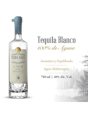 Tequila Tierra Noble tipo Blanco 750 ml
