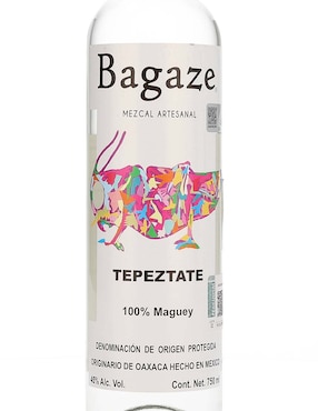 Mezcal Bagaze Tepeztate joven 750 ml