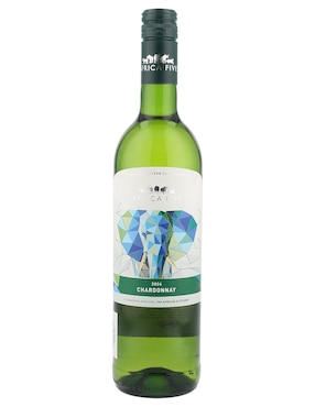 Vino blanco Chardonnay African Five Sudafrica 750 ml