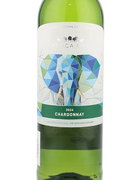 Vino blanco Chardonnay African Five Sudafrica 750 ml