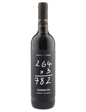 Vino tinto cabernet sauvignon Correcto España 750 ml