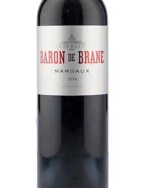 Vino tinto Château Brane Cantenac merlot y cabernet franc 750 ml