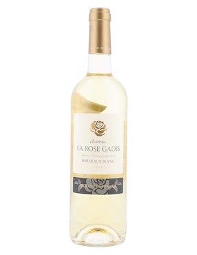 Vino blanco sauvignon blanc y sémillon Château La Rose Gadis Francia 750 ml
