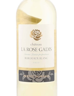 Vino blanco sauvignon blanc y sémillon Château La Rose Gadis Francia 750 ml