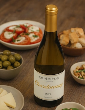 Vino blanco Espíritus Enológicos chardonnay 750 ml