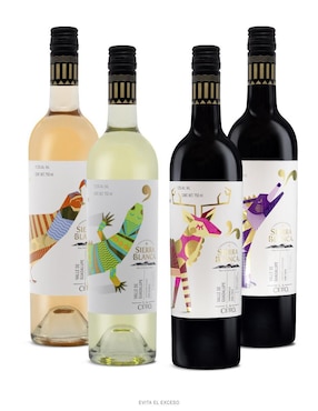 Set vino tinto La Cetto Sierra Blanca varietal 750 ml