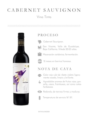 Set vino tinto La Cetto Sierra Blanca varietal 750 ml