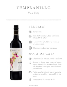 Set vino tinto La Cetto Sierra Blanca varietal 750 ml