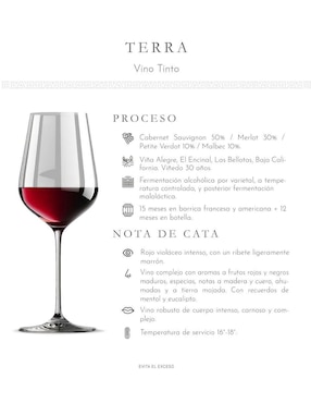 Set vino tinto La Cetto Don Luis Cabernet Sauvignon 750 ml