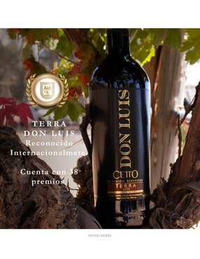 Set vino tinto La Cetto Don Luis Cabernet Sauvignon 750 ml