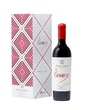 Vino tinto Monte Xanic Gran Ricardo edición de arte varietal 750 ml