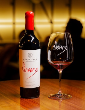 Vino tinto Monte Xanic Gran Ricardo edición de arte varietal 750 ml