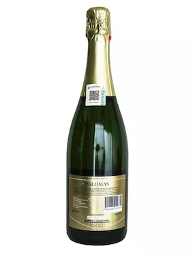 Vino espumoso blanco macabeo Cava 57 palomas semi México 750 ml