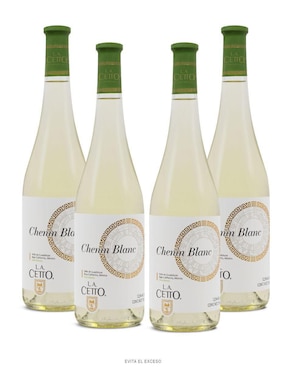 Set vino blanco La Cetto línea clásica chenin blanc 750 ml
