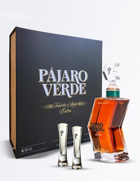 Tequila Pájaro Verde extra añejo de 750 ml