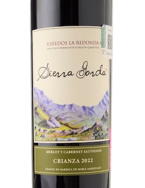 Vino tinto cabernet sauvignon y merlot La Redonda Querétaro 750 ml
