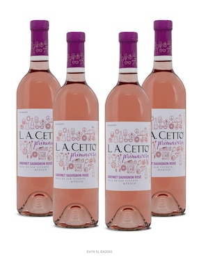 Set de vino rosado Varietal Seco La Cetto 750 ml