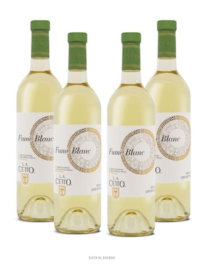 Set de vino blanco La Cetto Línea Clásica Sauvignon Blanc 750 ml