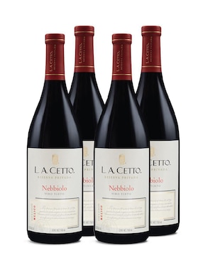 Set vino tinto La Cetto Nebbiolo 750 ml